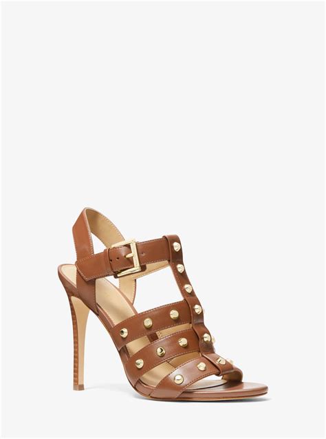 michael kors jagger|Jagger Leather Sandal .